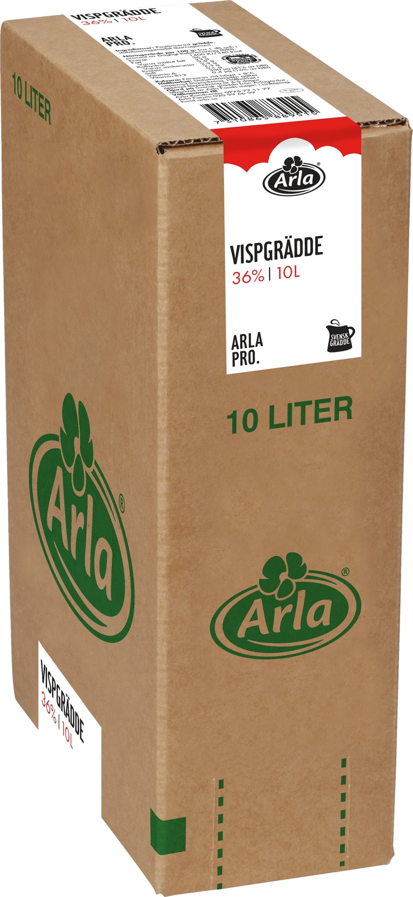 Vispgrädde 36% BIB 10L