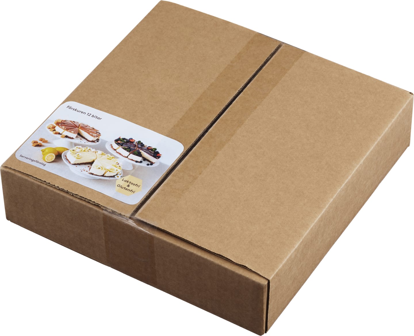 Cheesecake citron glutenfri 12x140g - Bild 1 av 3