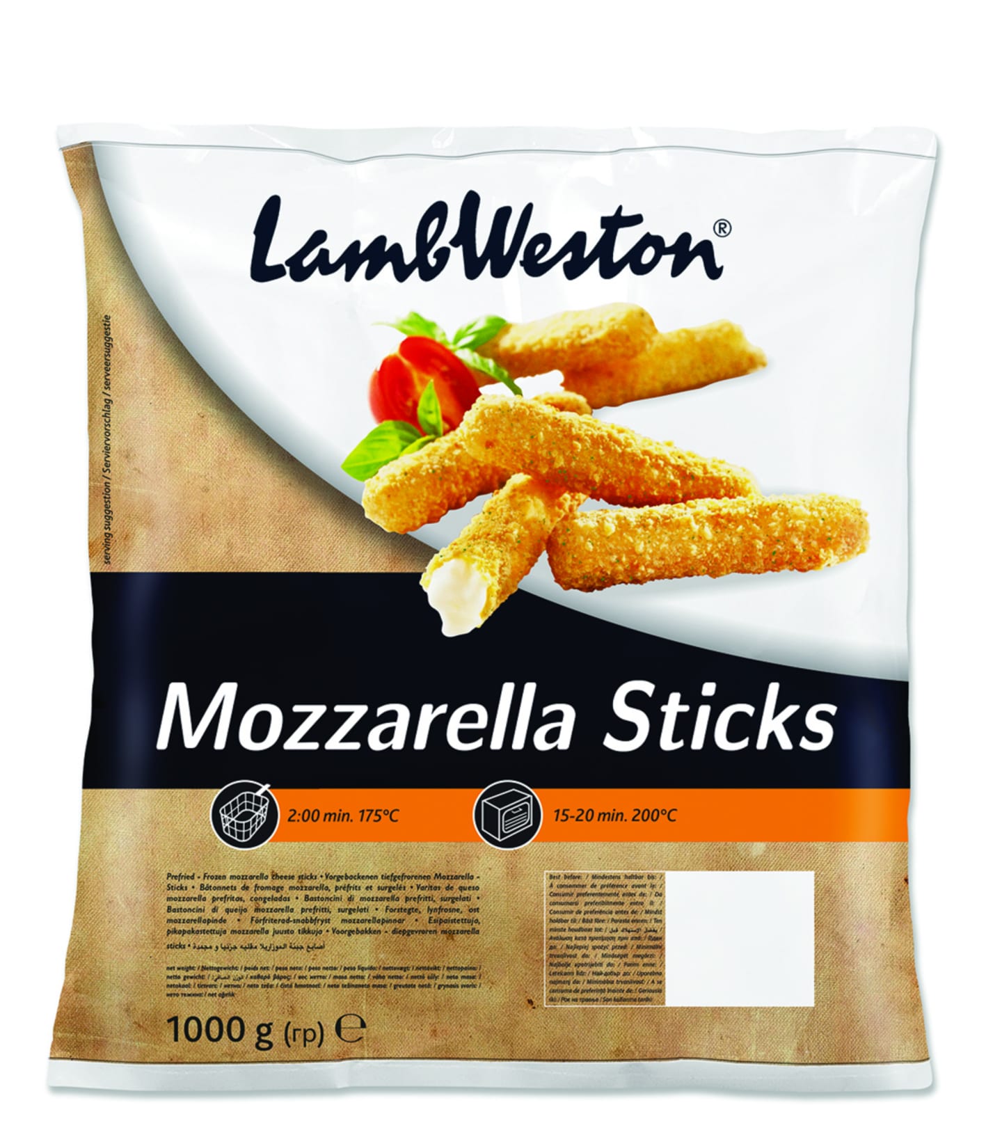Mozzarella Sticks 1kg - Bild 1 av 3