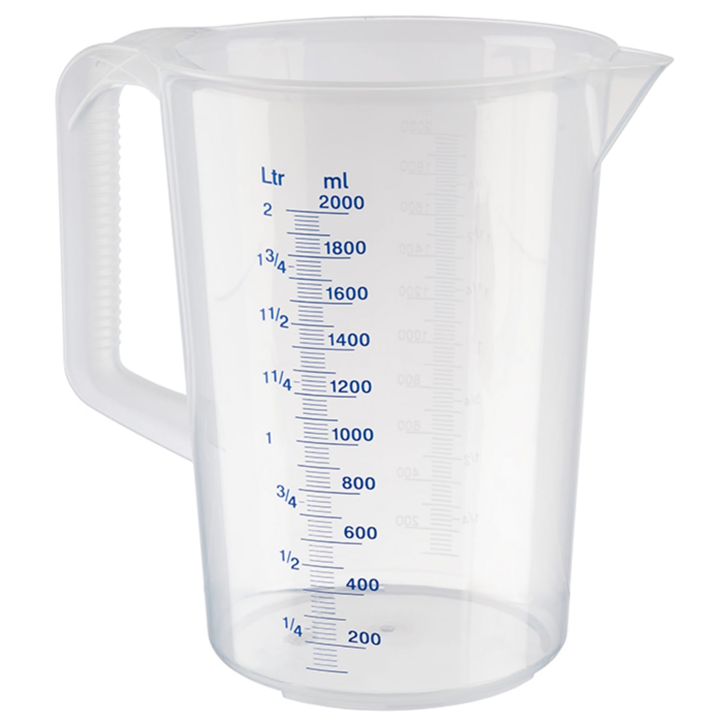 Köksmått plast 2L