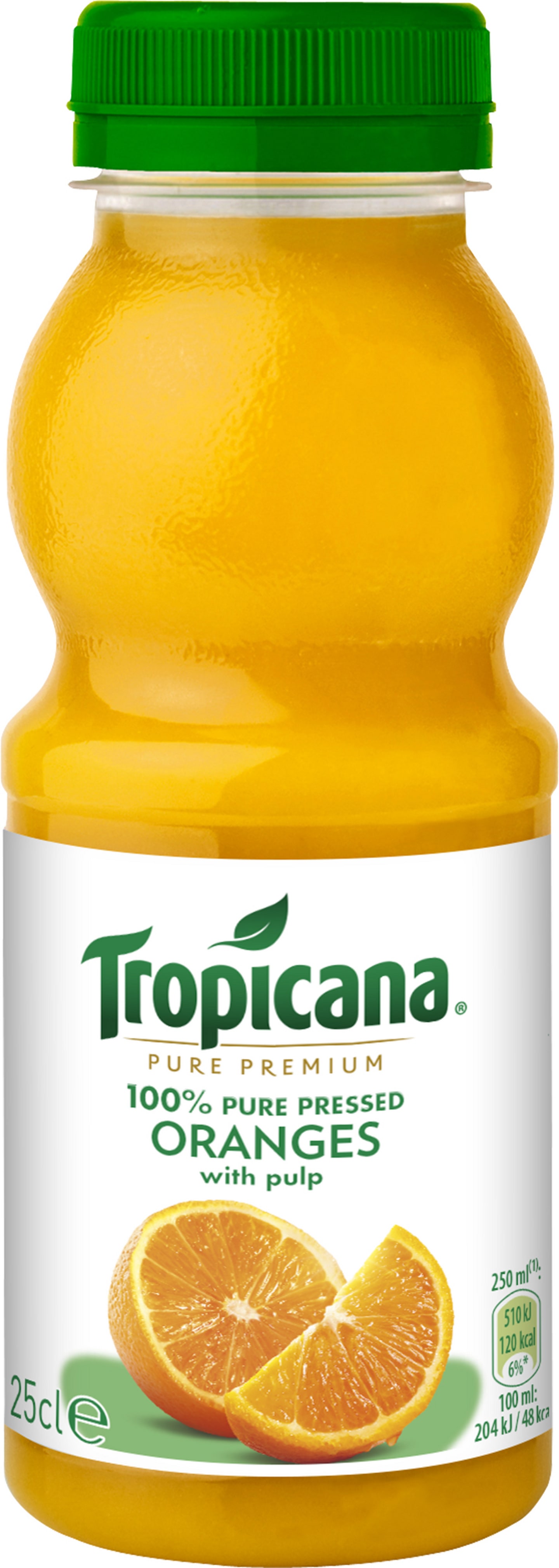 Apelsinjuice m fruktkött 25cl