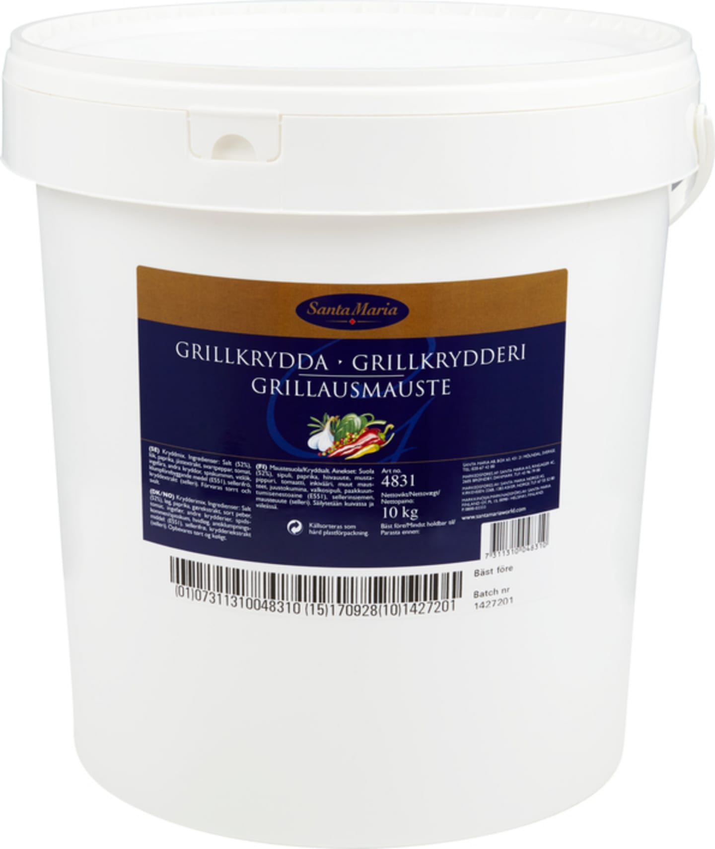 Grillkrydda 10kg