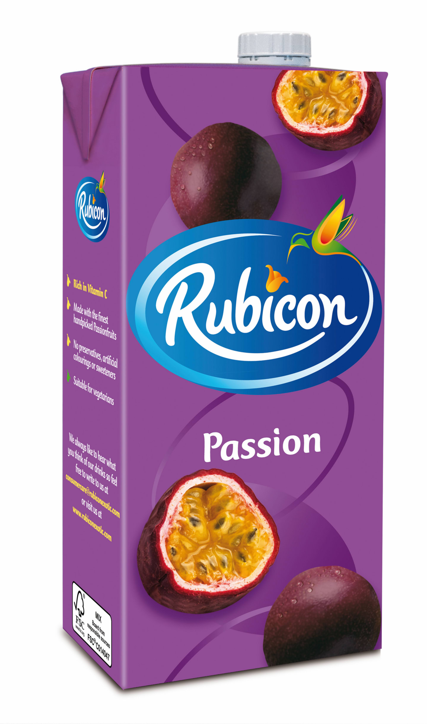 Passion fruktdryck 1L