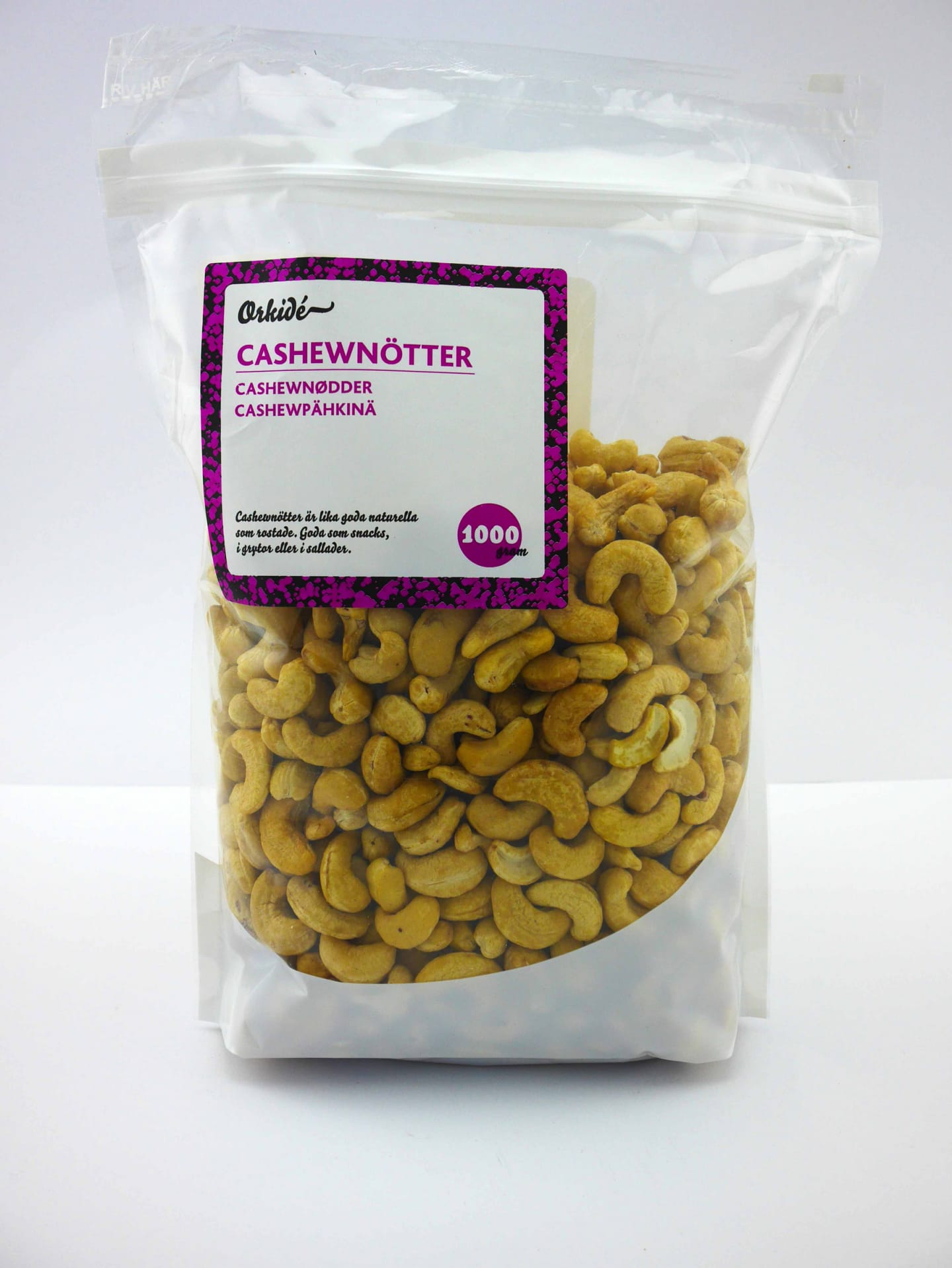 Cashewnöt naturell 1kg - Bild 1 av 2