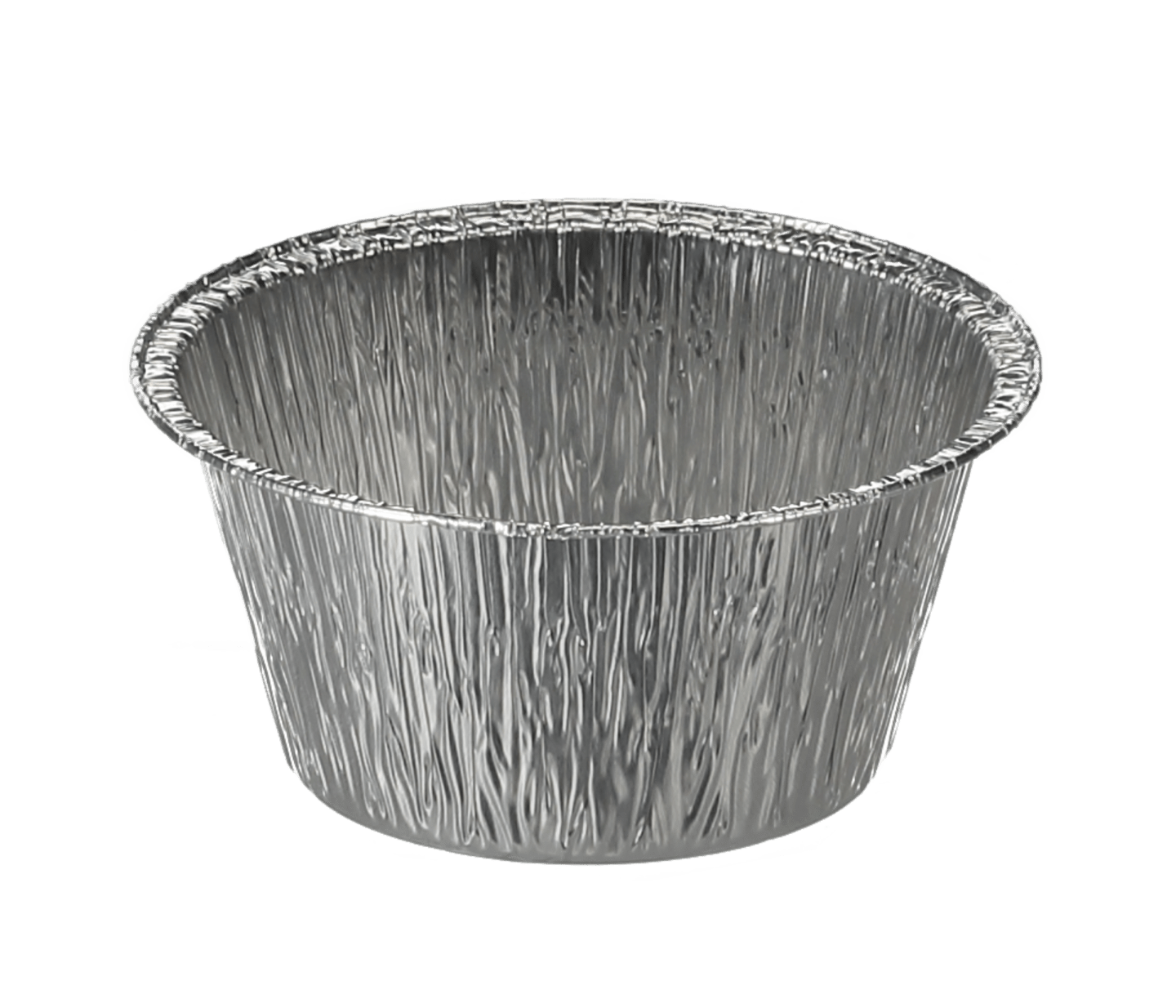 Aluminiumform rund 120ml 250st