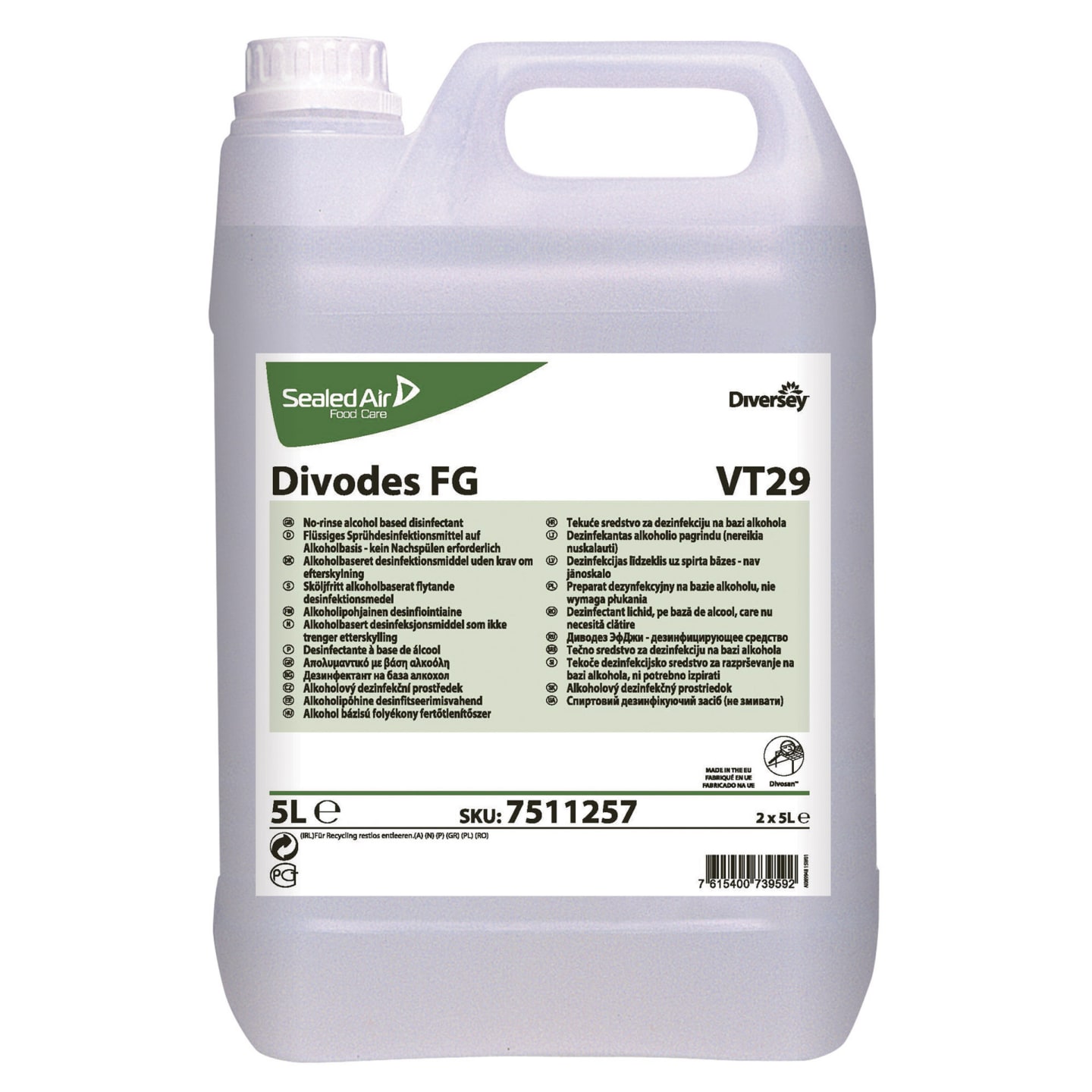 Ytdesinfektion Divodes FG 5L