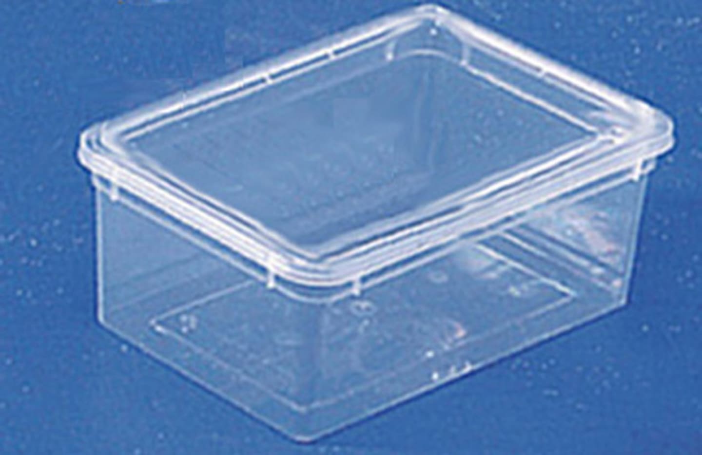 Plastburk med lock 1,3liter 155st