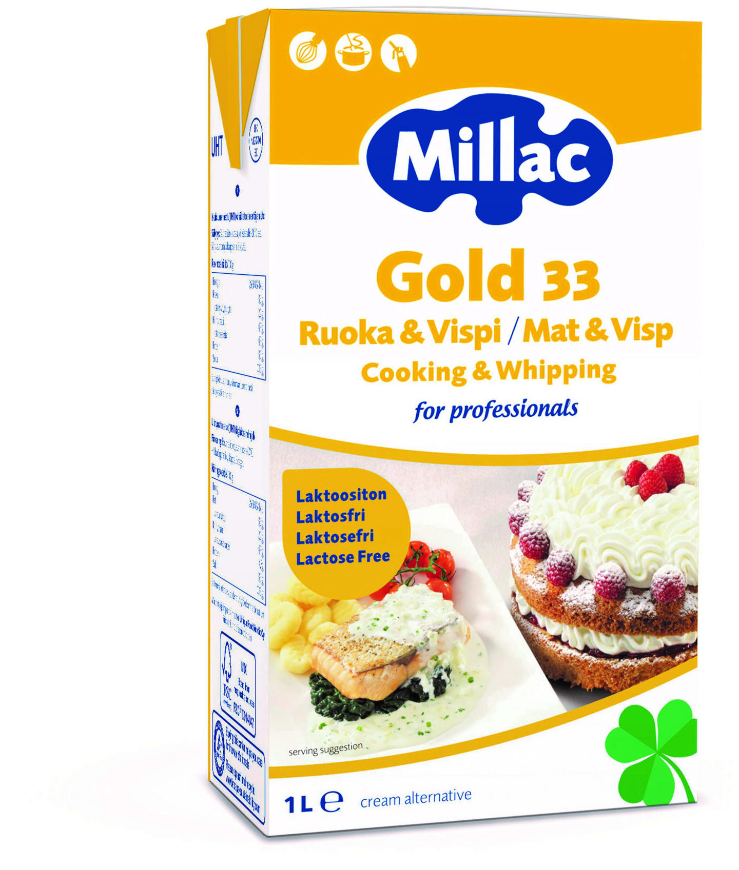 Millac Gold 33 mat visp laktosfr 1L
