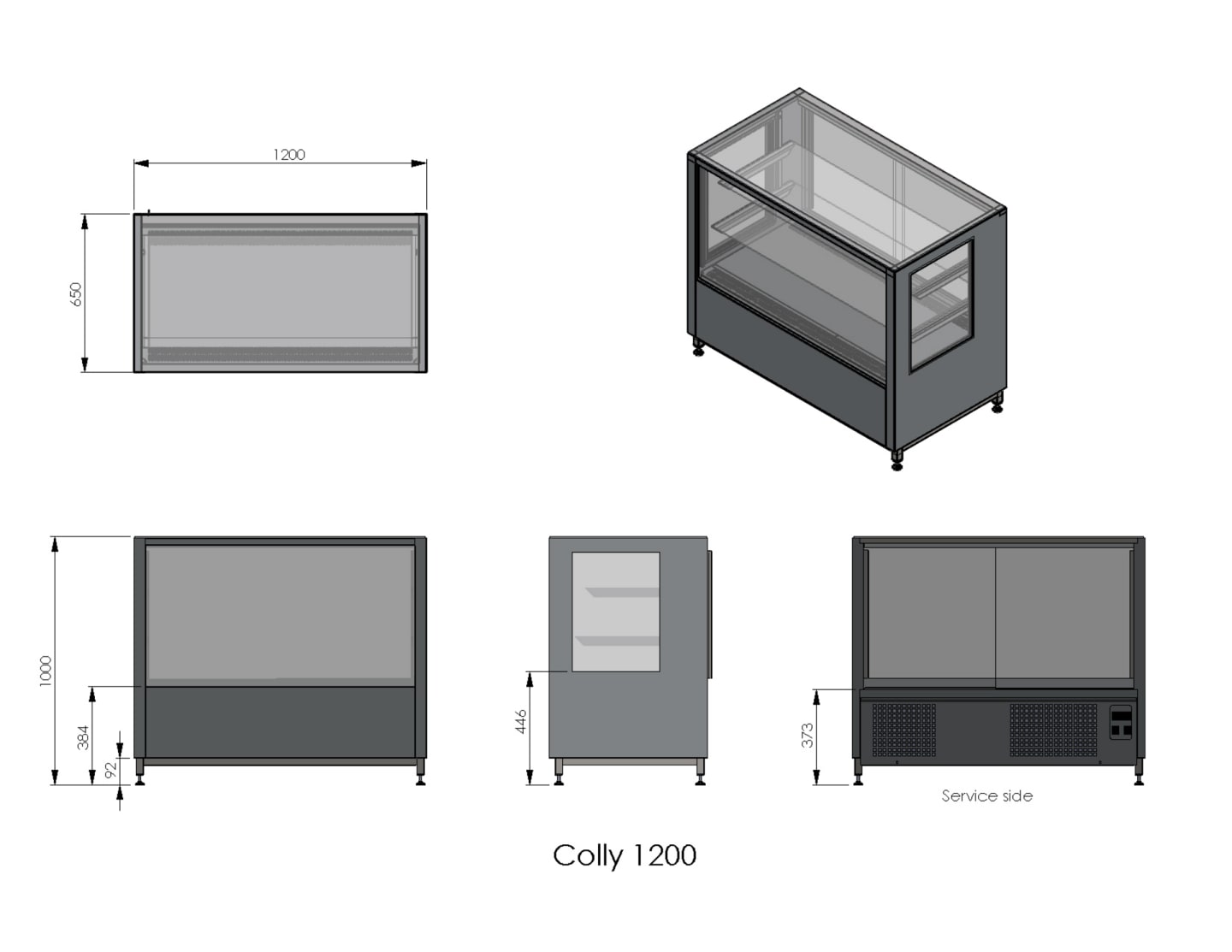 Kylmonter 1200 Colly - Bild 1 av 2