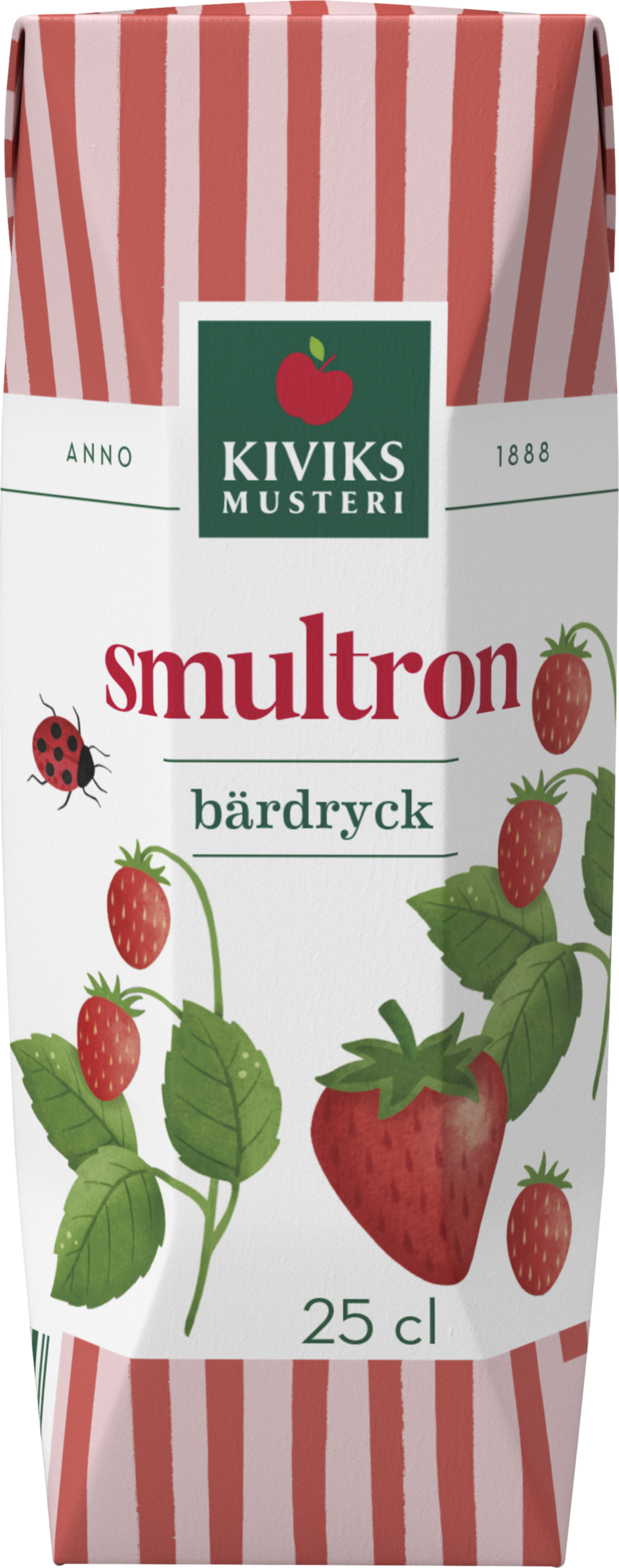 Smultrondryck drickfärdig 25cl - Bild 1 av 2