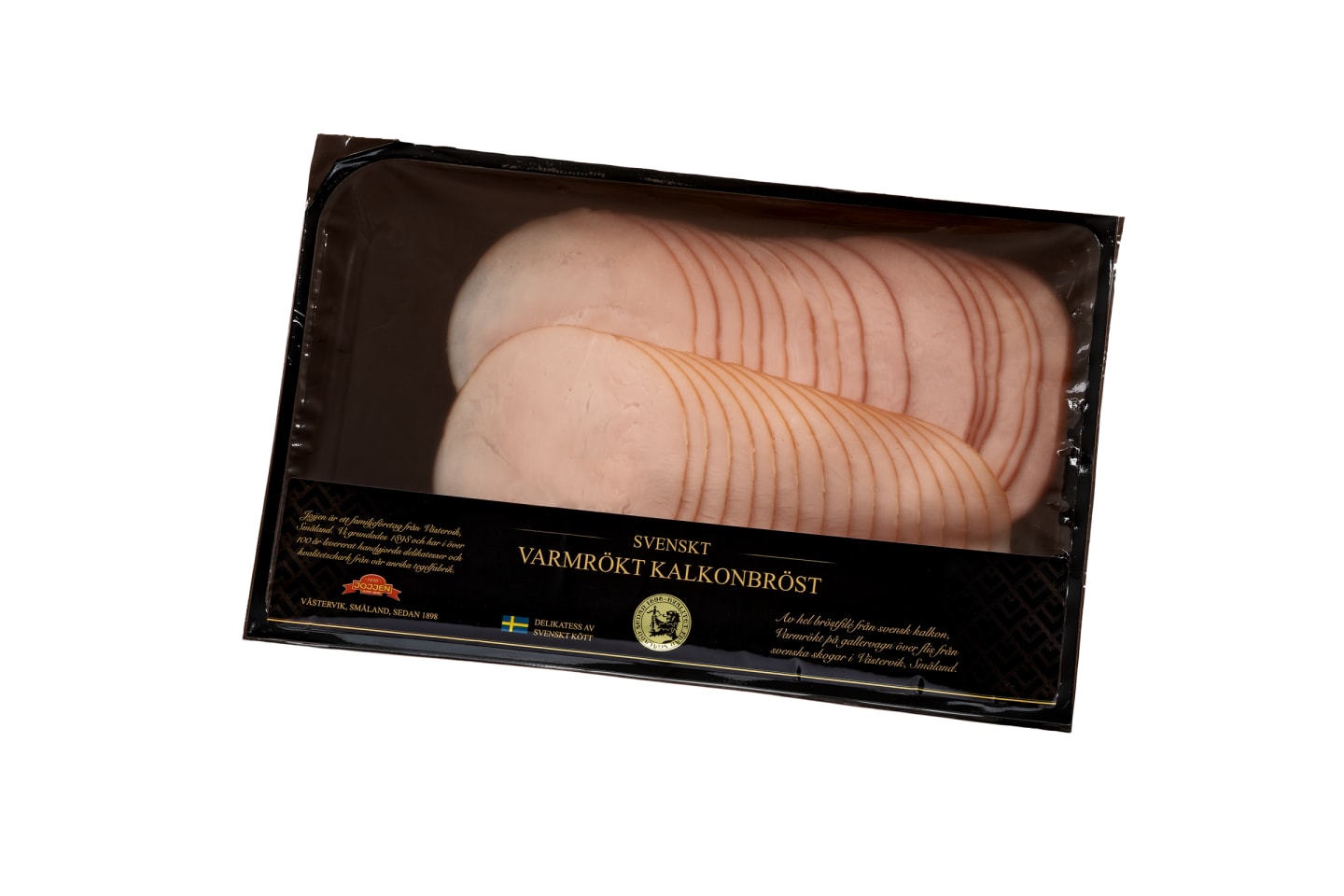 Kalkonbröst varmrökt skivad 500g