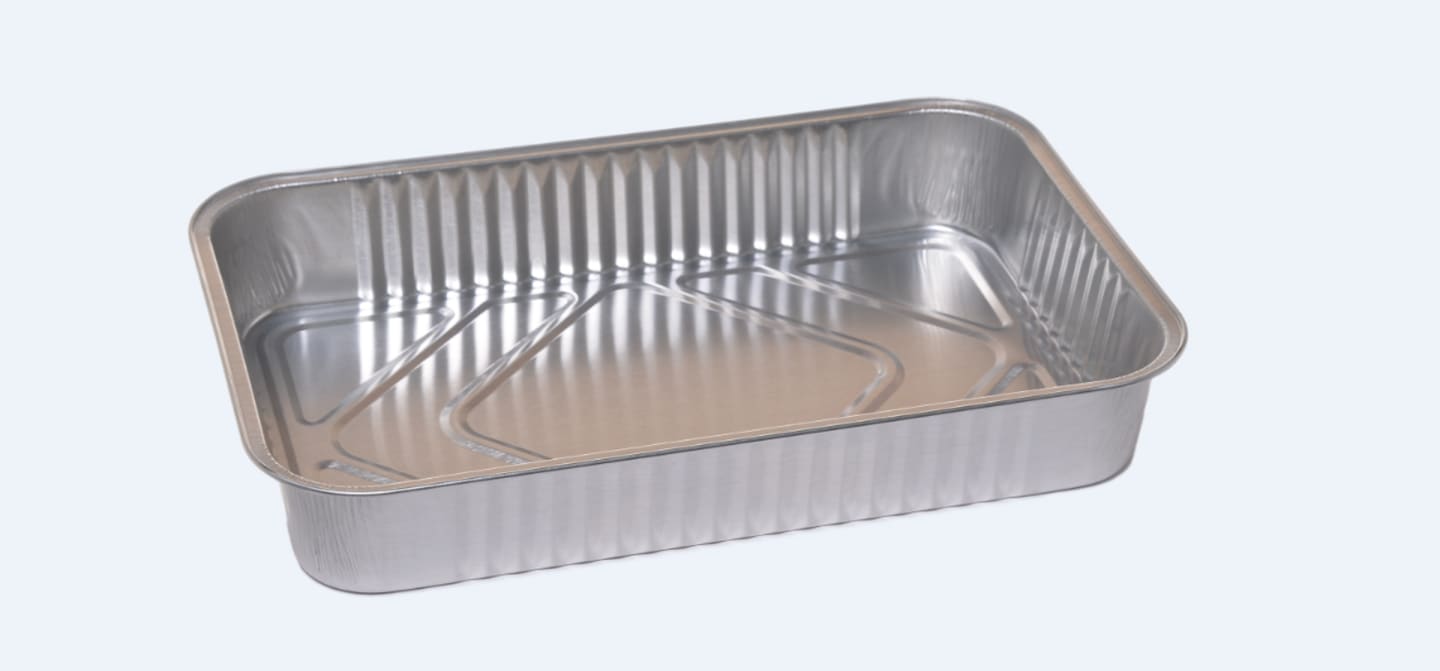 Aluminiumform 2000ml 50st - Bild 1 av 3