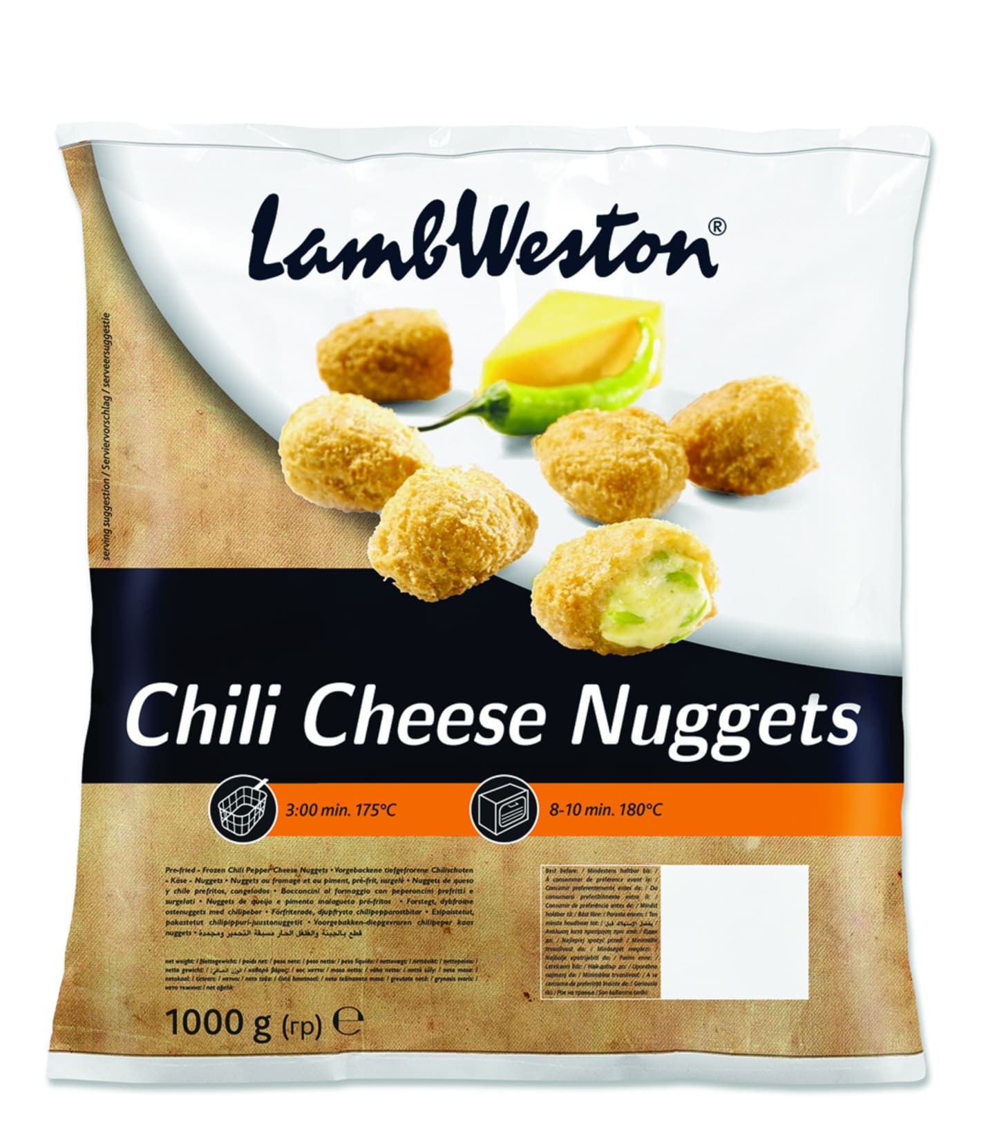 Chili Cheese Nuggets 1kg - Bild 1 av 2