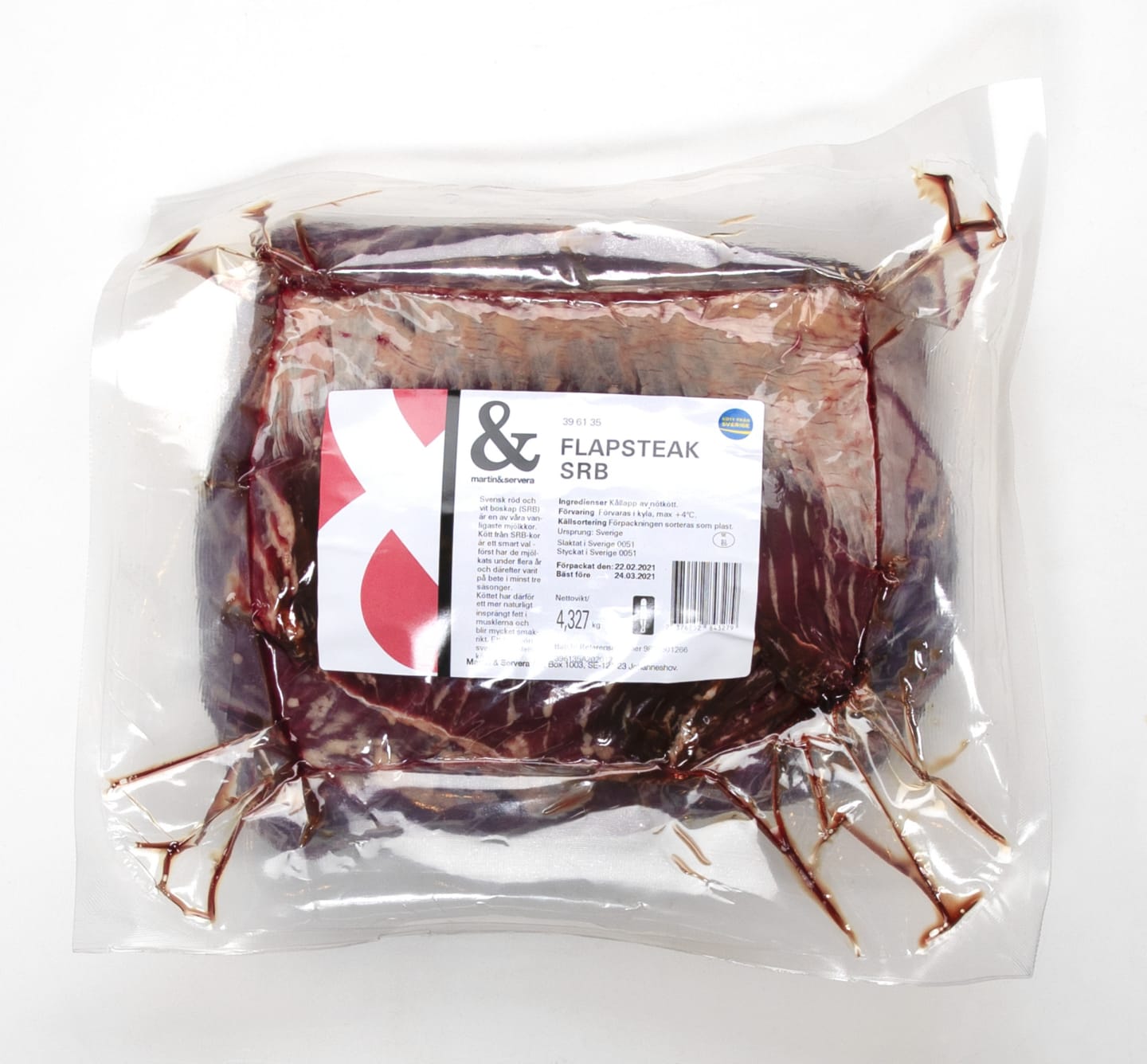 Flapsteak SRB 1,2/10kg - Bild 1 av 2