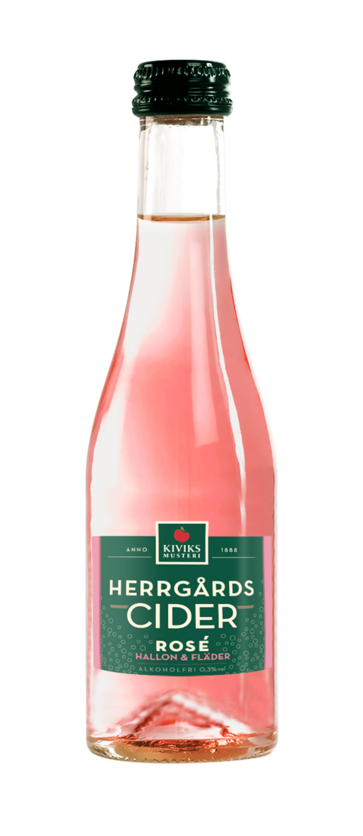 Herrgårdscider Rosé Hallon Fläder 20cl - Bild 1 av 1