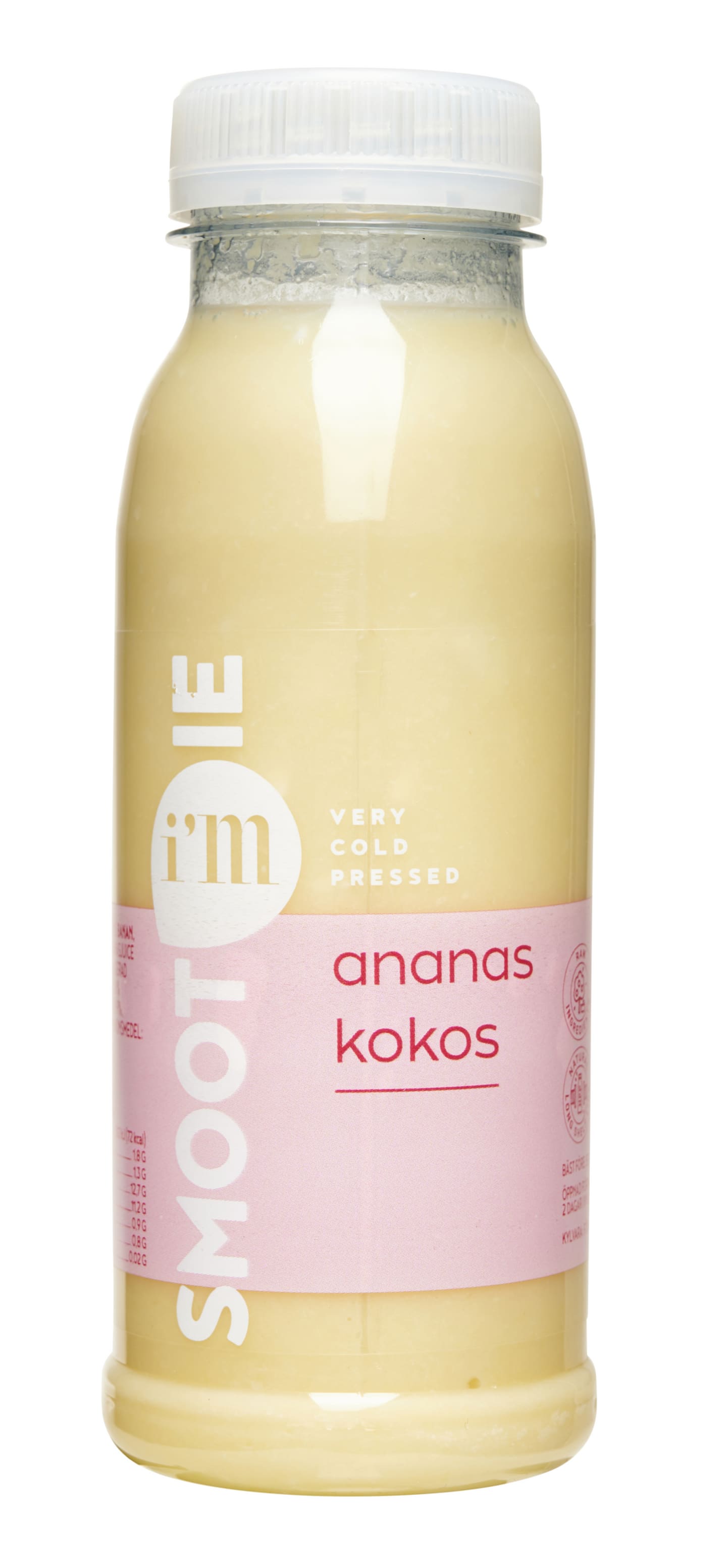 Smoothie Ananas Kokos Banan kallpr 25cl - Bild 1 av 1