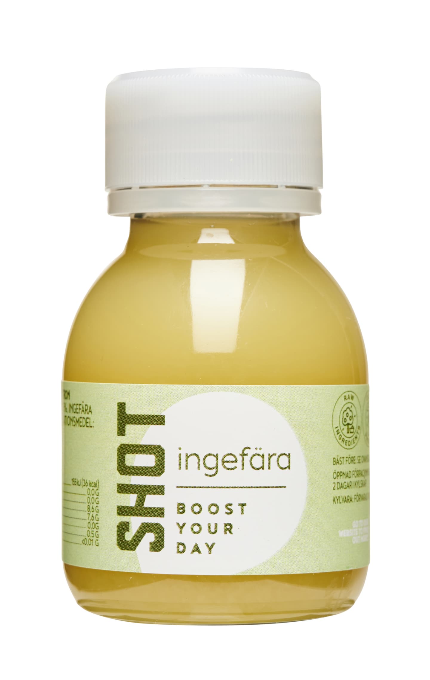 Shot Ingefära, Äpple & Citron kallpr 6cl