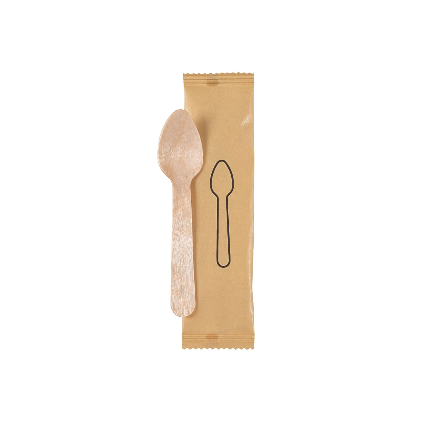 Bestickset trä kaffesked petit 110mm 250