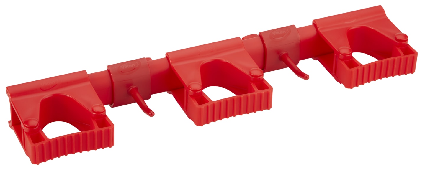 Hållare vägg hi-flex 420mm röd 1st