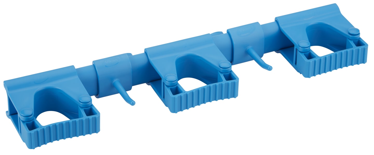 Hållare vägg hi-flex 420mm blå 1st