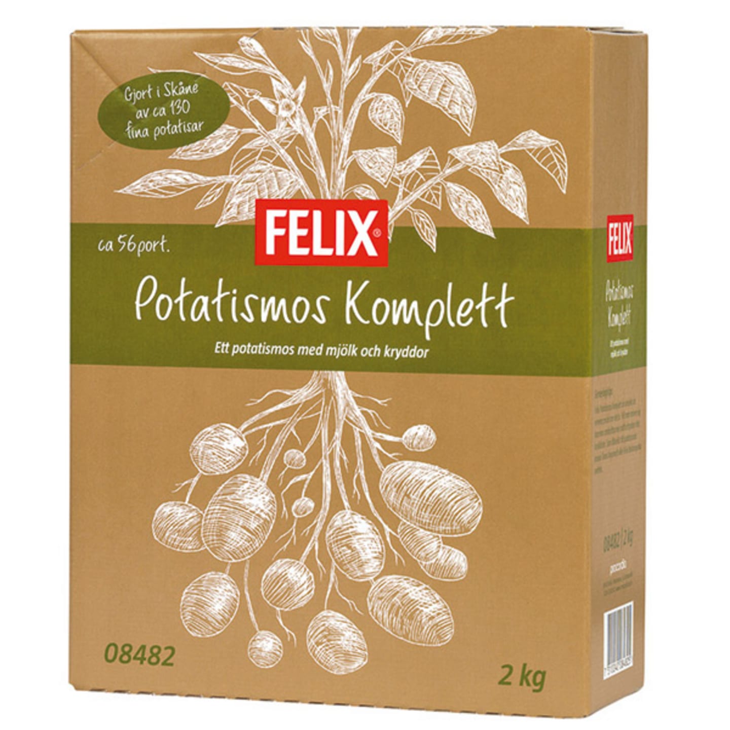 Potatismos komplett 2kg