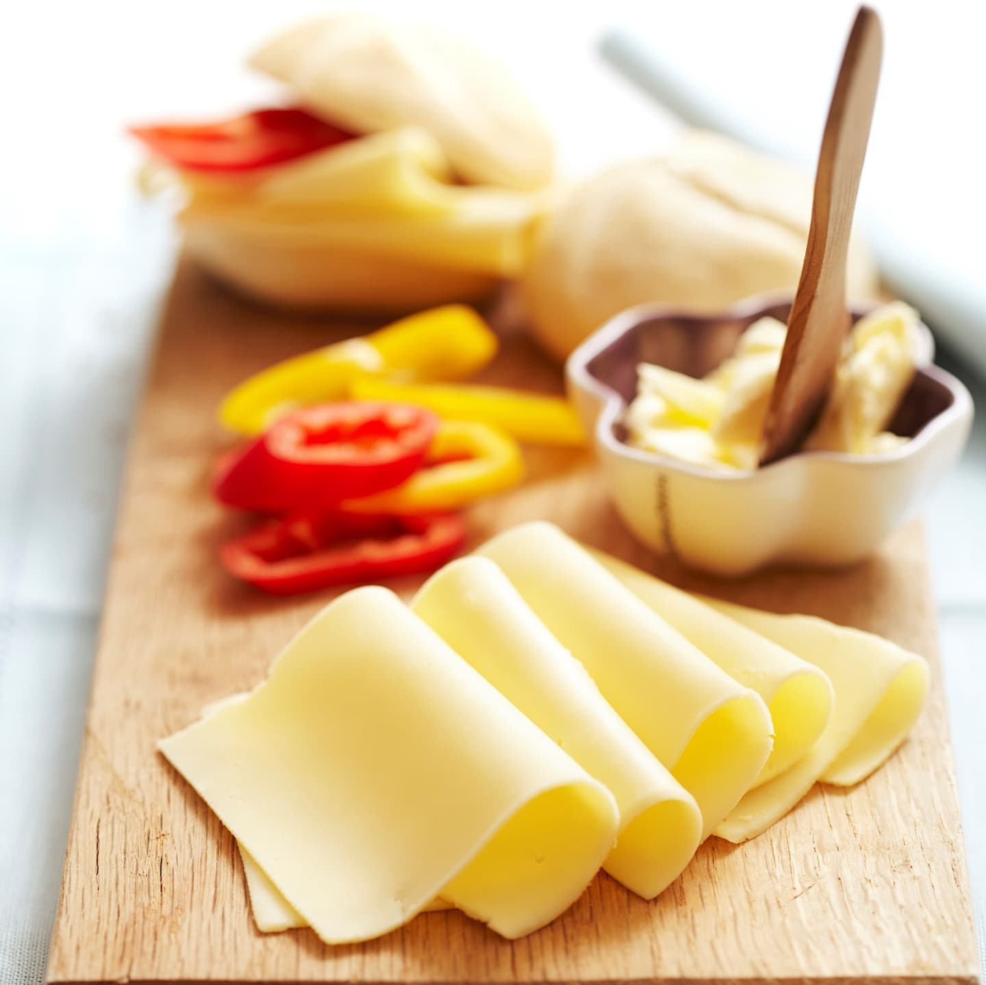 Edamer skivad 24% 15g/1kg - Bild 1 av 2