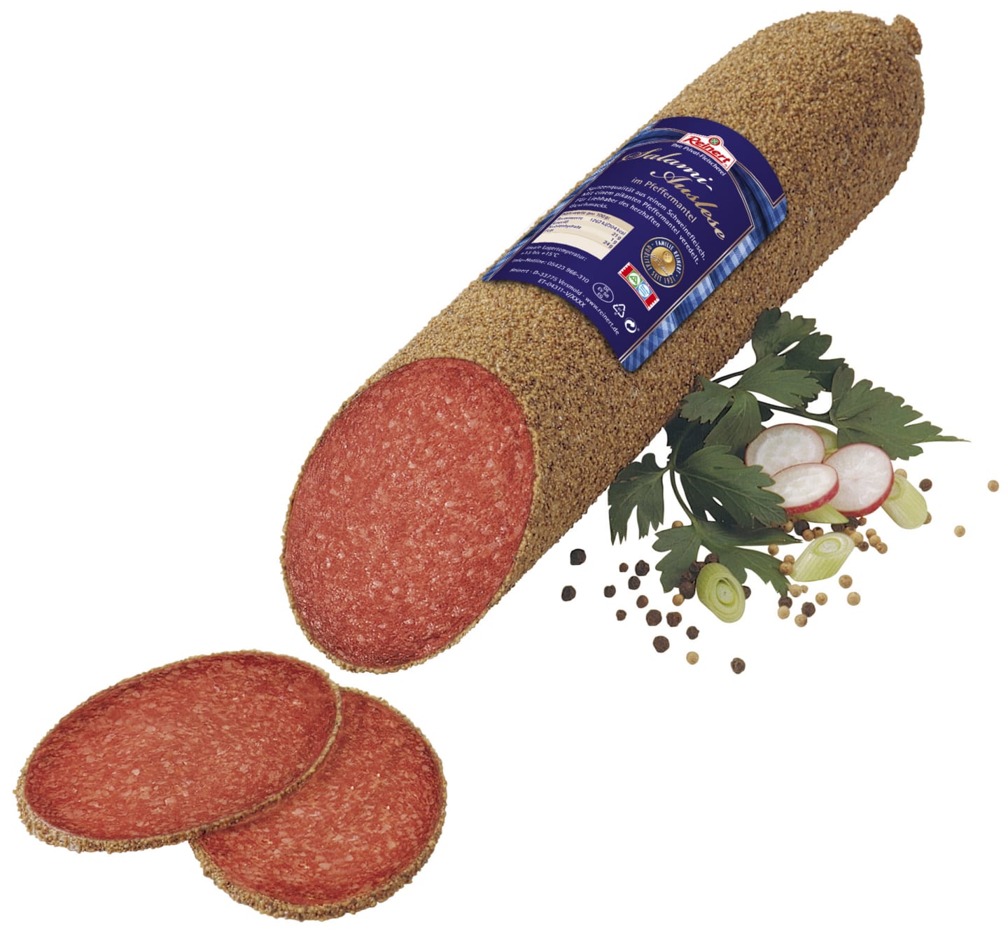 Pepparsalami 1,9kg - Bild 1 av 1