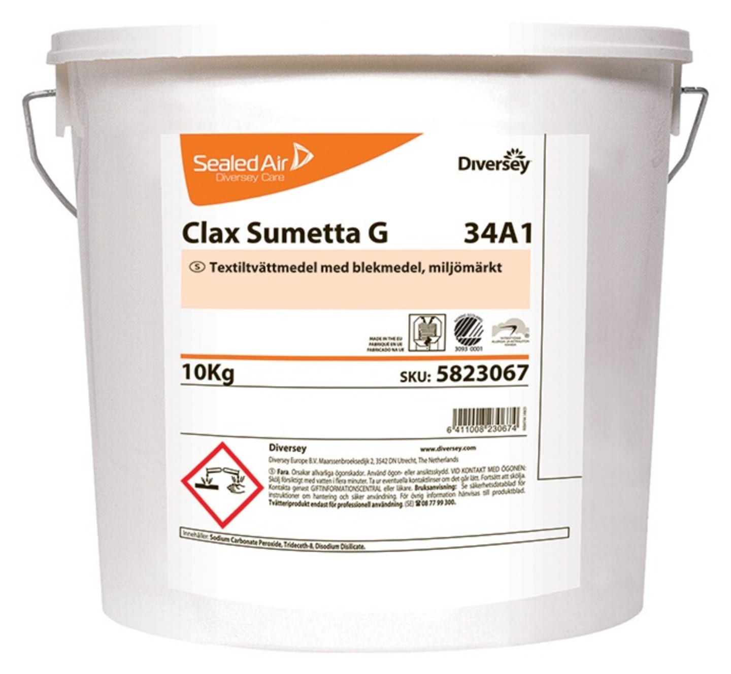 Tvättmedel Clax Sumetta free 10kg