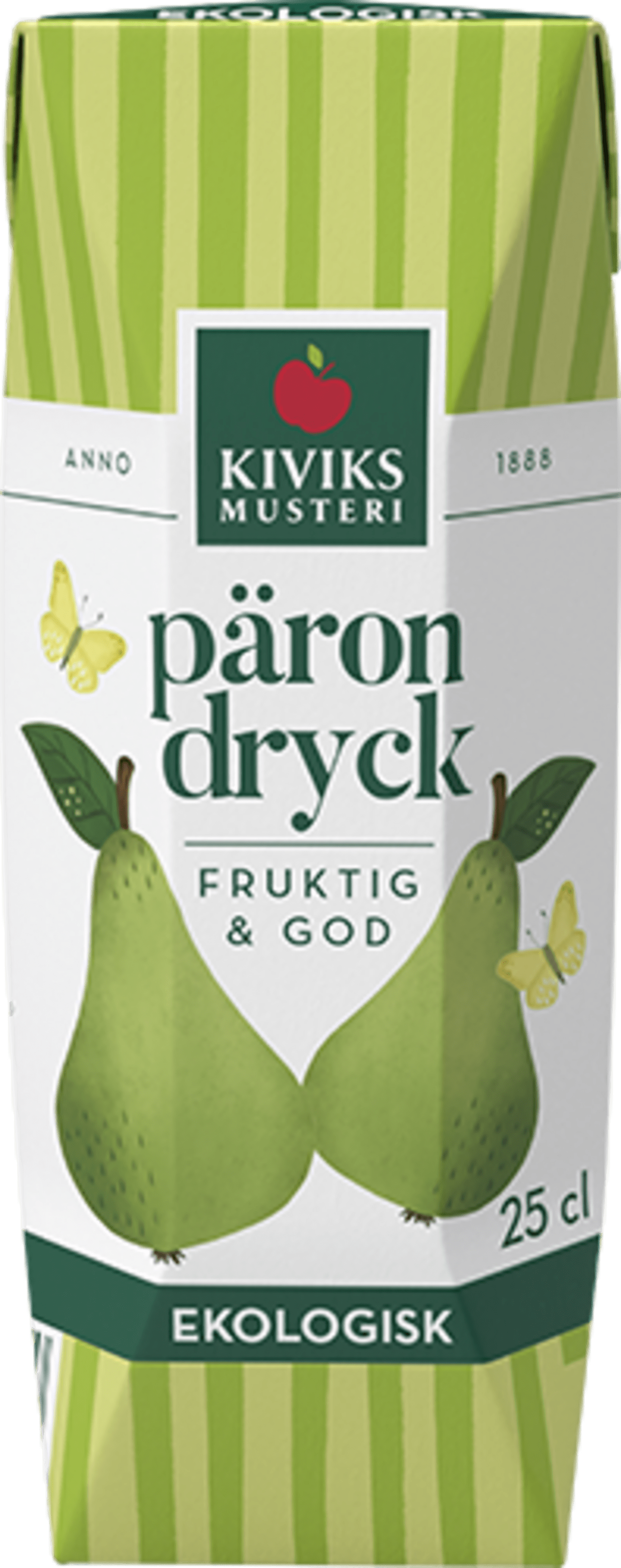 Pärondryck drickfärdig med sugrör 25cl - Bild 1 av 1