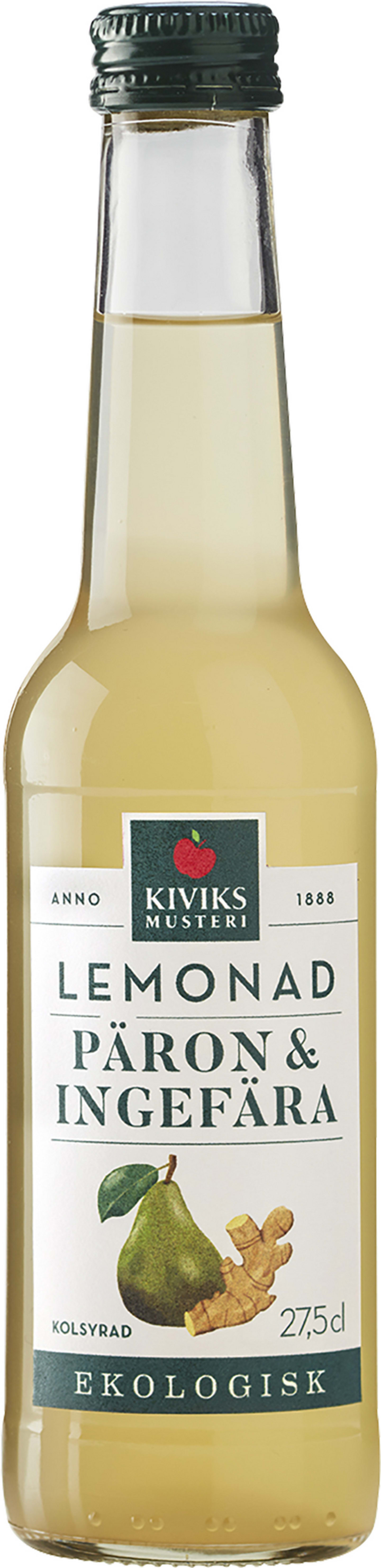 Lemonad Päron ingefära kolsyrad 27,5cl - Bild 1 av 1