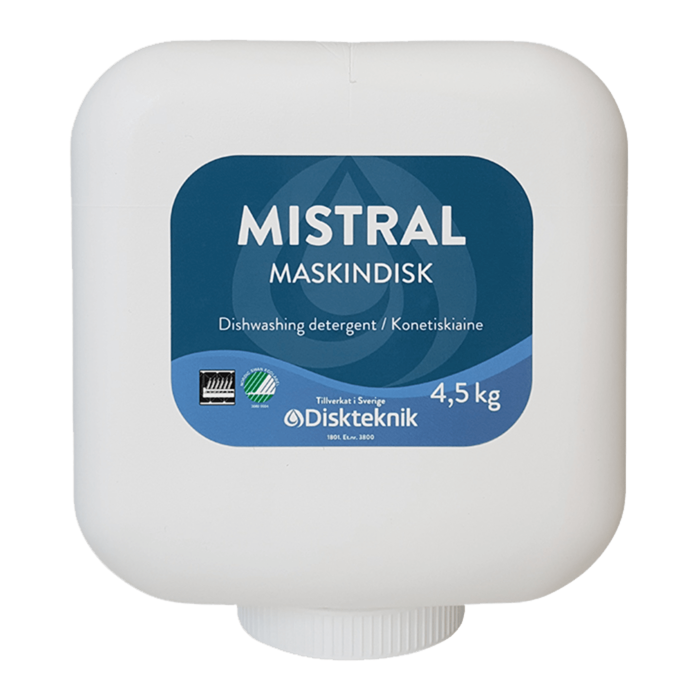 Mistral Maskindiskmedel 4,5kg