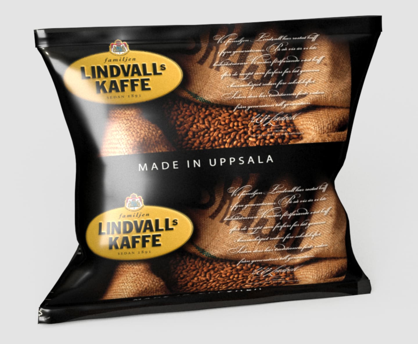 Lindvalls kaffe mellan maskinbrygg 100g - Bild 1 av 1