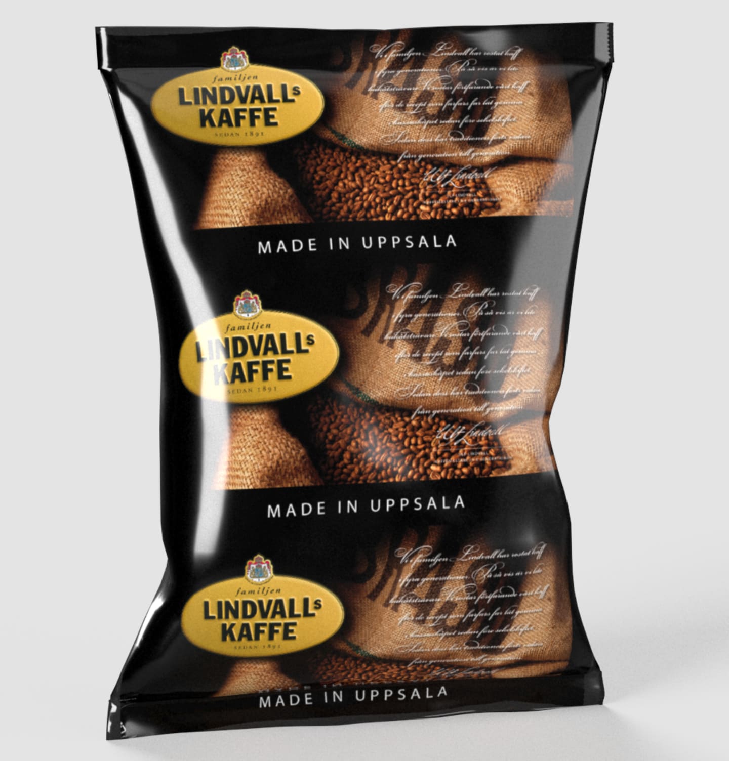 Lindvalls kaffe mellan bryggmalet 500g - Bild 1 av 1