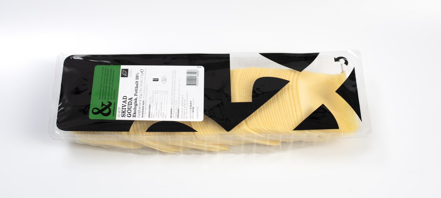 Gouda tunnskivad 28% 12g/1kg