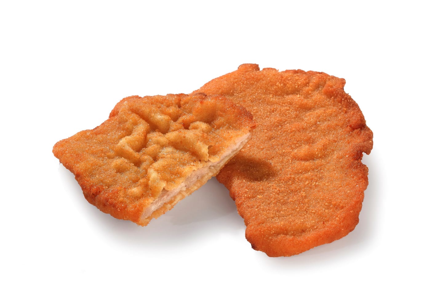 Fläskschnitzel panerad stekt hel 140g/3