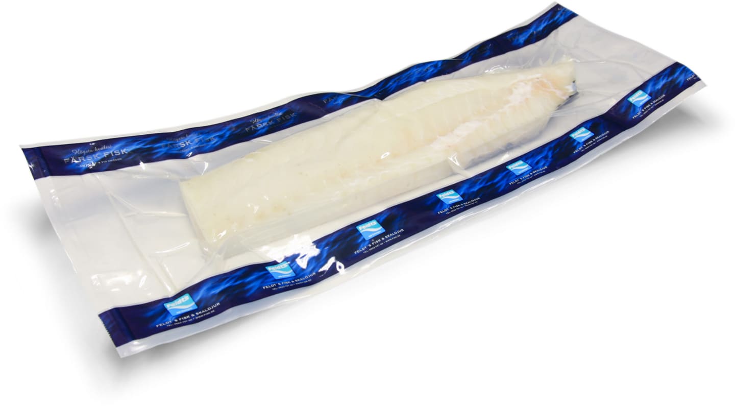 Torskfilé rygg med skinn MSC 600g+/2,5kg - Bild 1 av 2