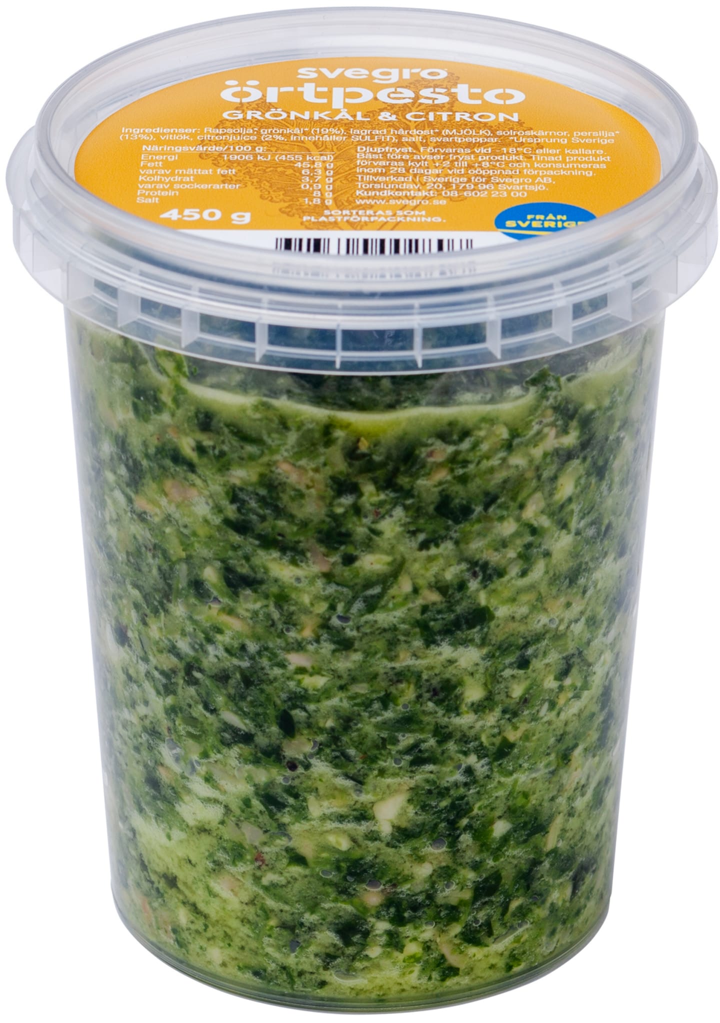 Örtpesto Grönkål Citron 450g - Bild 1 av 1