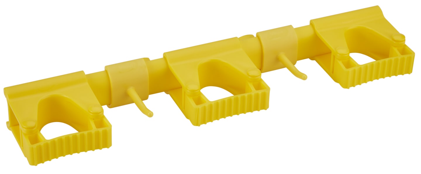 Hållare vägg hi-flex 420mm gul 1st