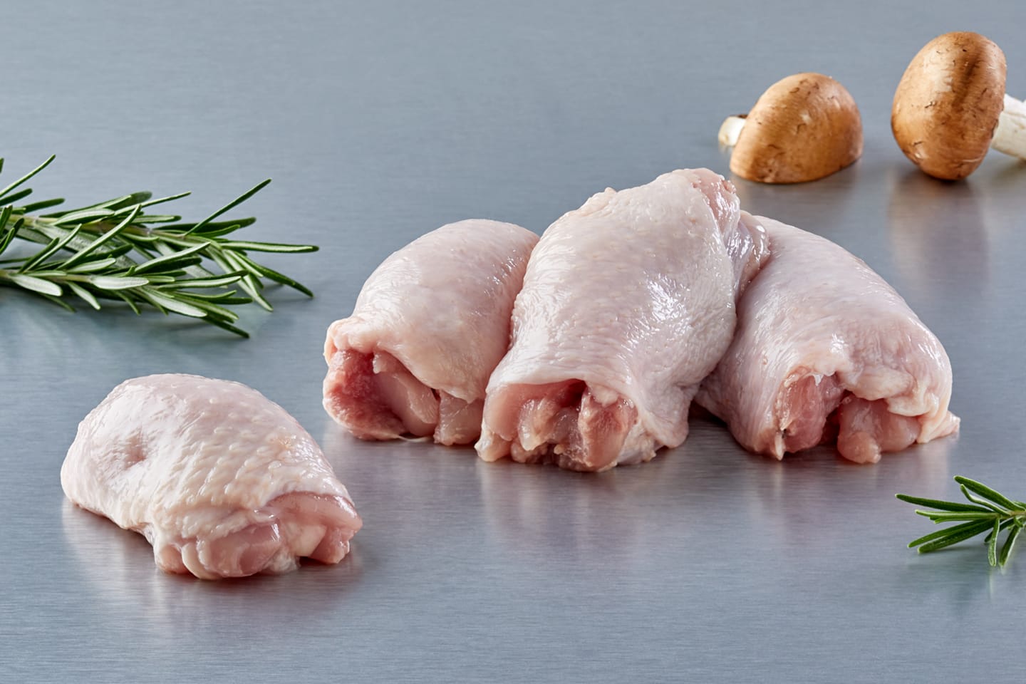 Kycklinglårfilé med skinn 50-70g 2,5kg
