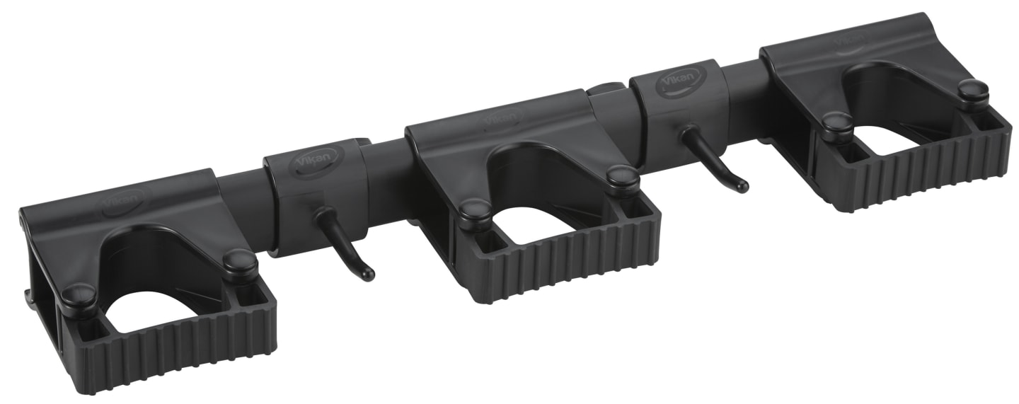 Hållare vägg hi-flex 420mm svart 1st