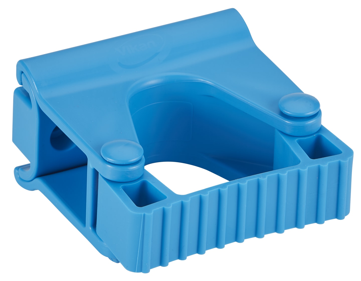 Hållare gummi singelmodul 83mm blå 1st