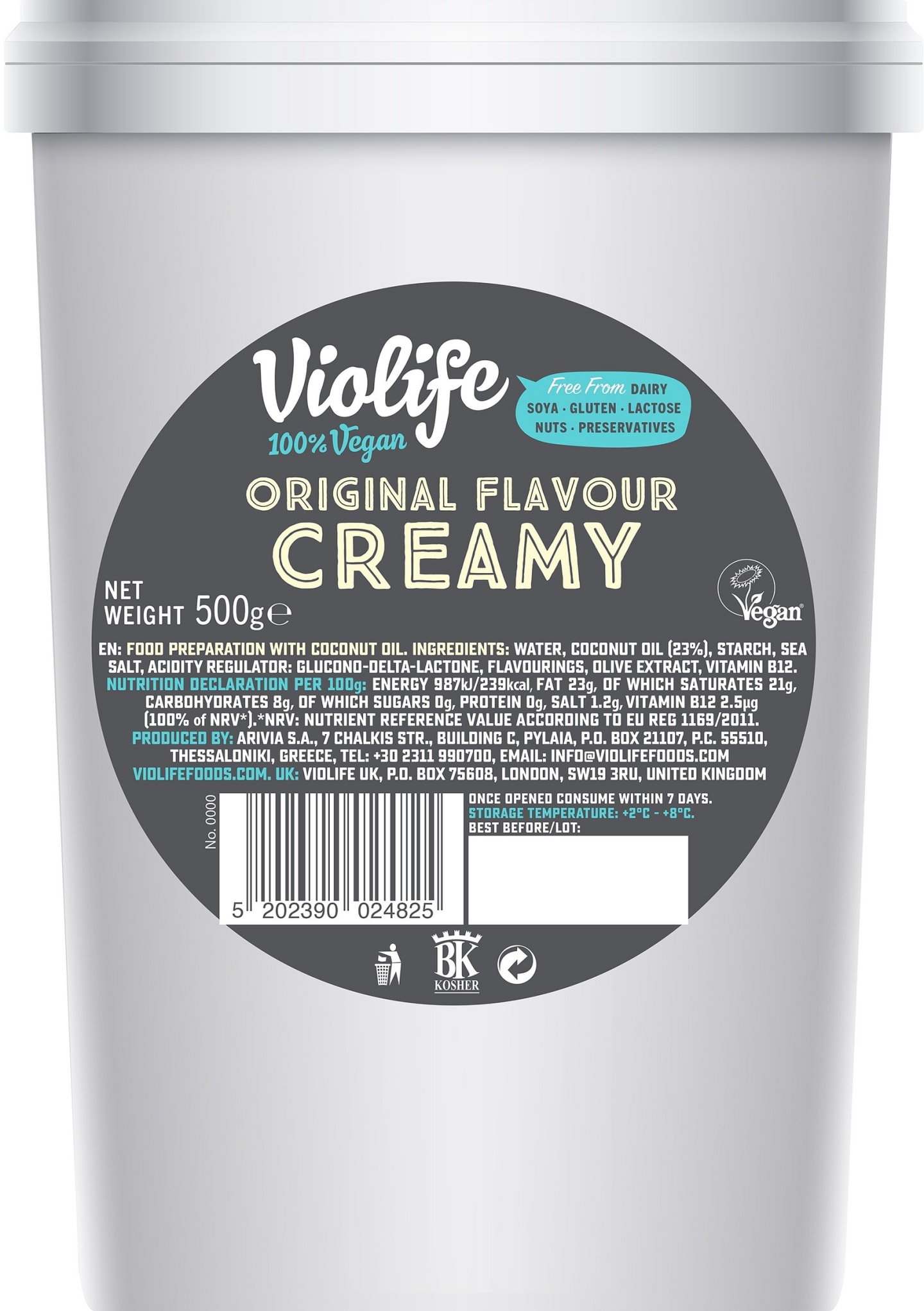 Violife Creamy Original flavor 500g
