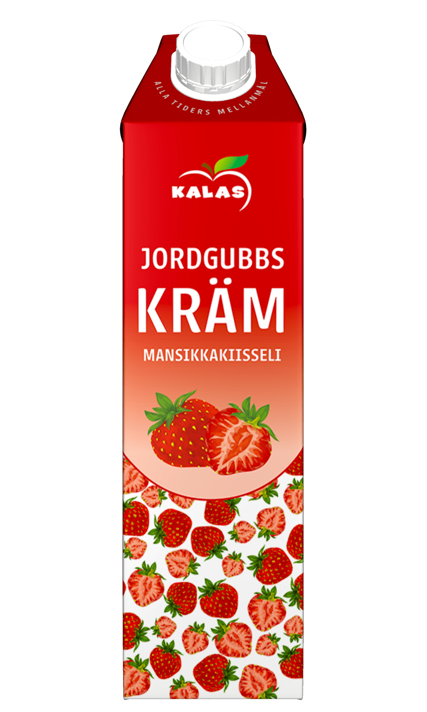 Jordgubbskräm färdig 1L