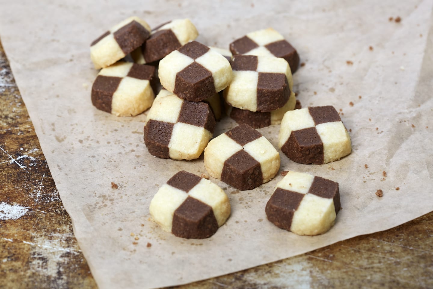 Schackruta kakdeg i stänger 300g - Bild 1 av 2