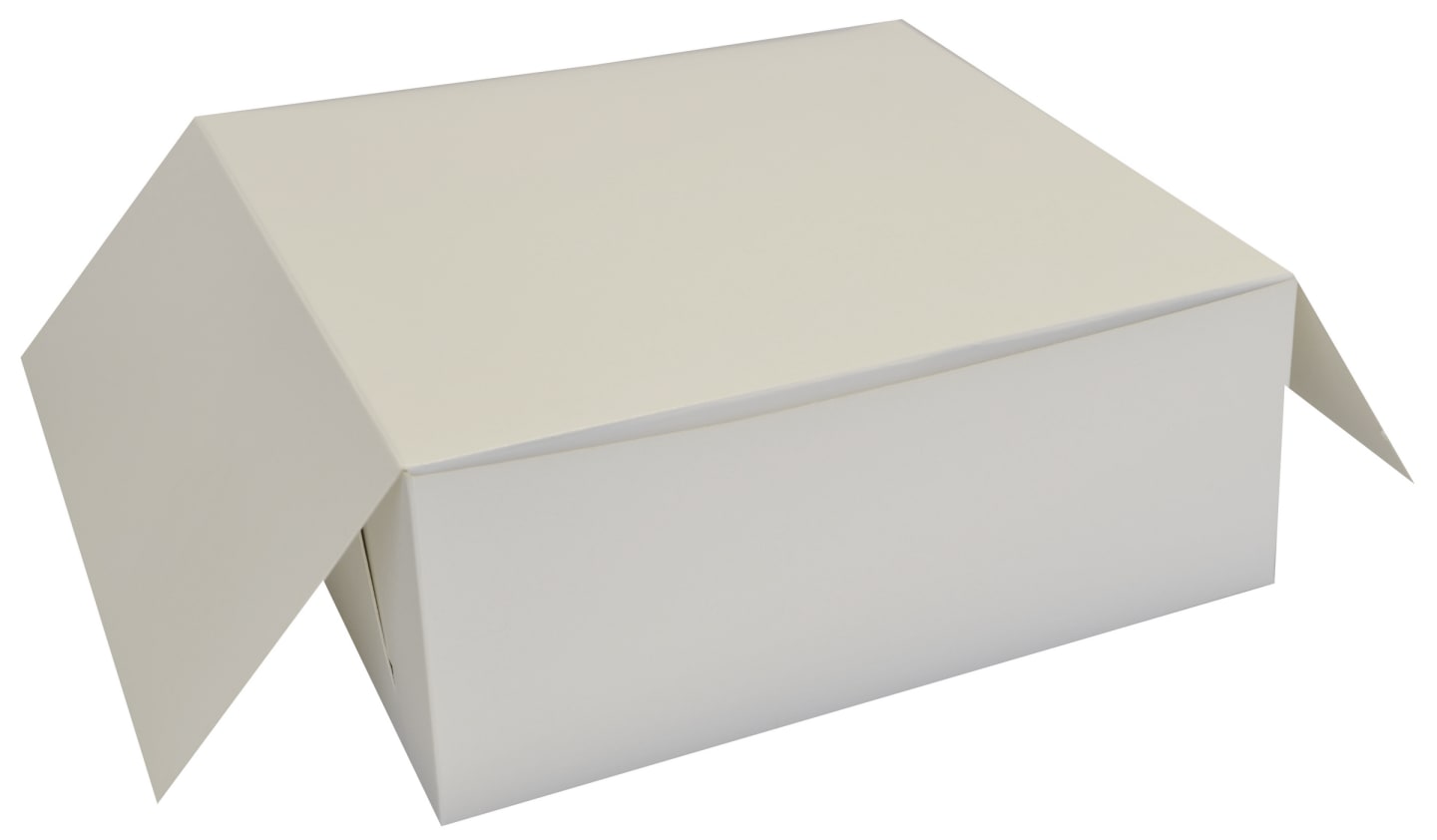 Bakelsekartong vit 25x25x12cm 100st