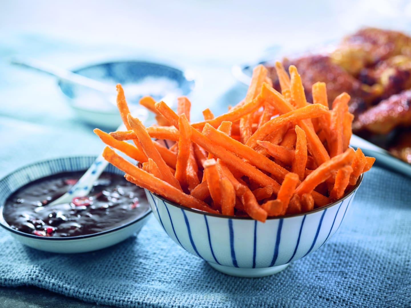 Pommes strips sötpotatis 6mm 2kg - Bild 1 av 2