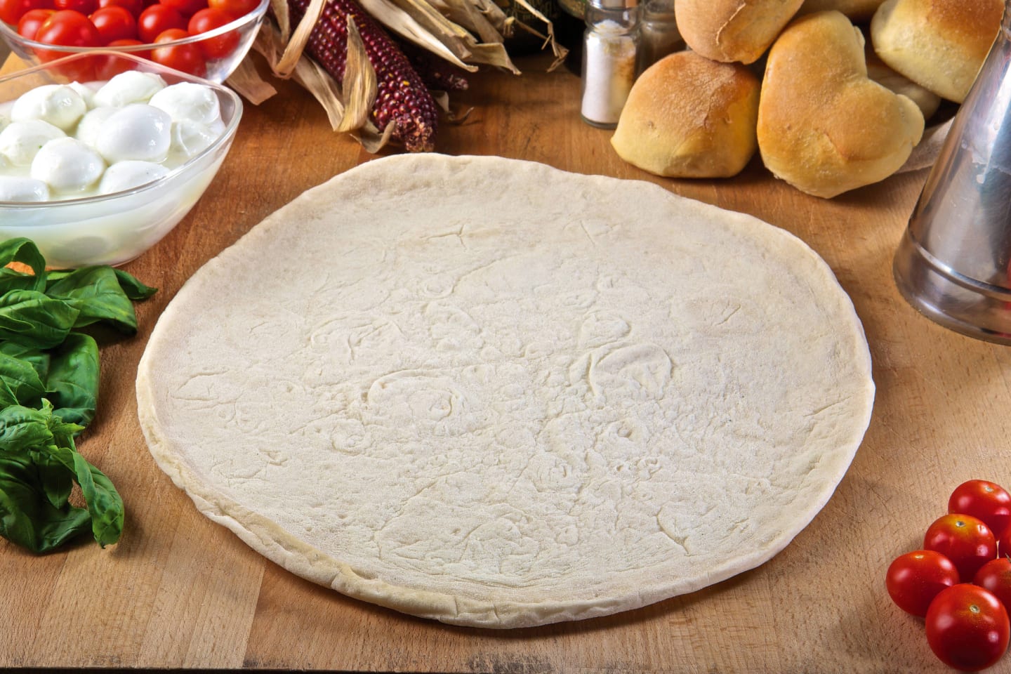 Pizzabotten Romana 33cm 250g