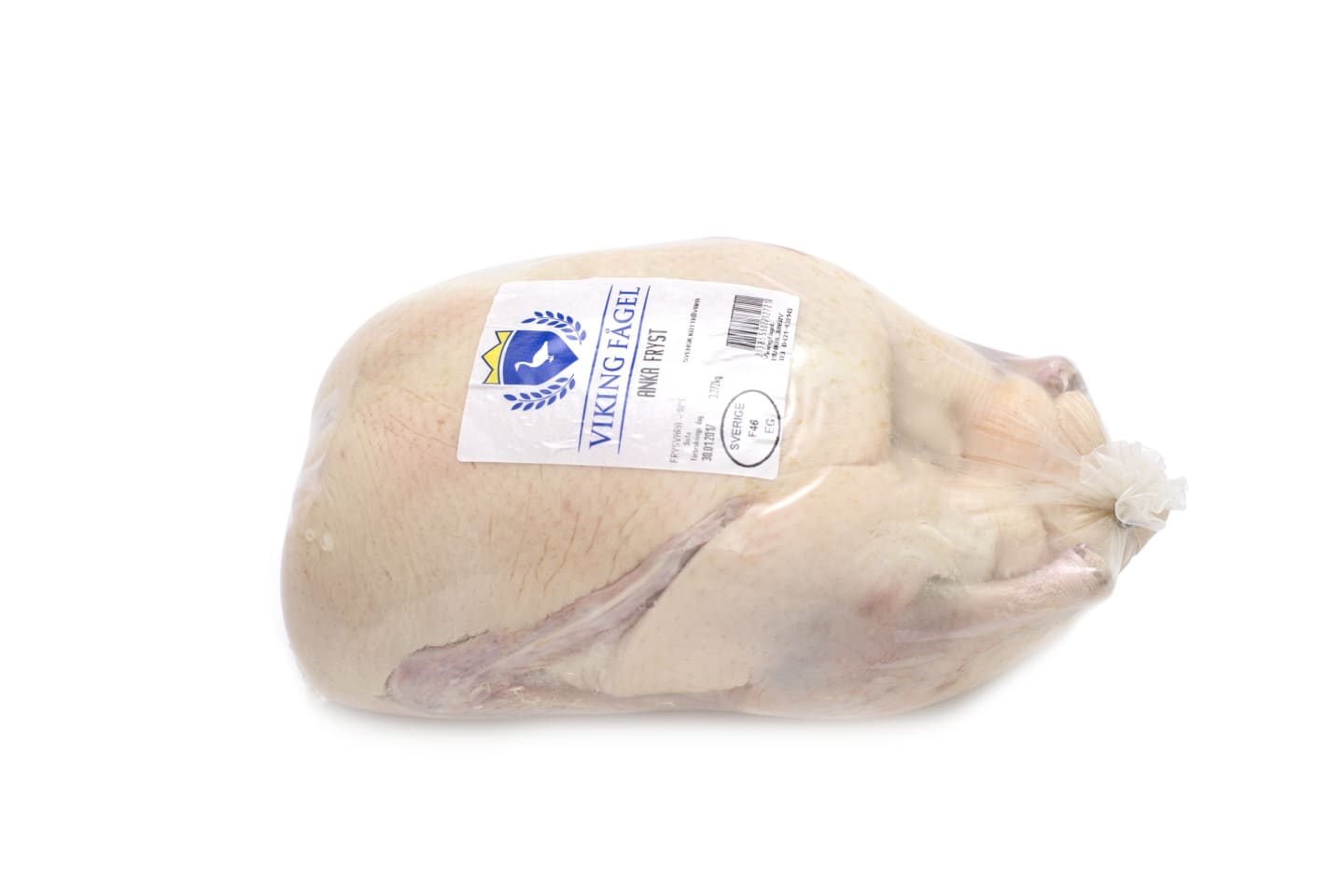 Anka hel gårdsmärkt ca 3kg/12kg - Bild 1 av 2