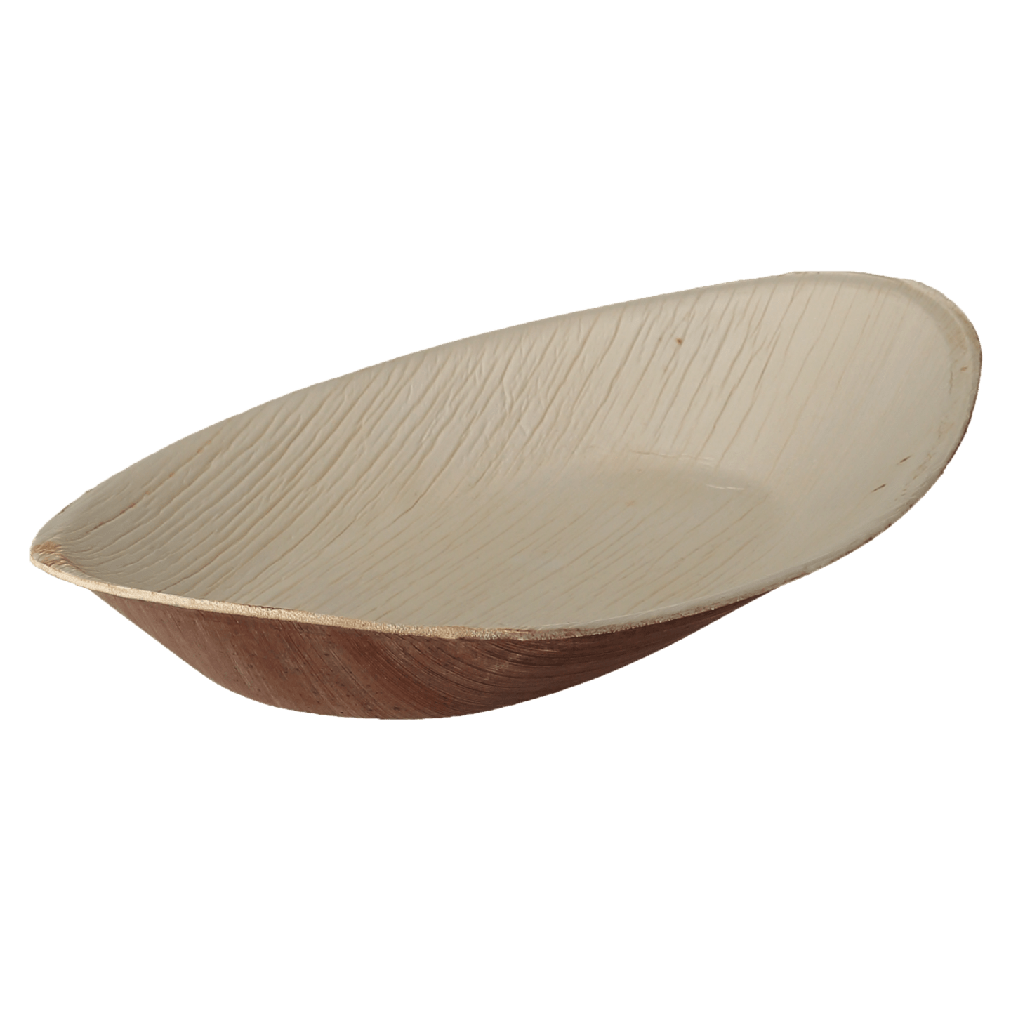 Tallrik palmblad oval 25x18cm 100st
