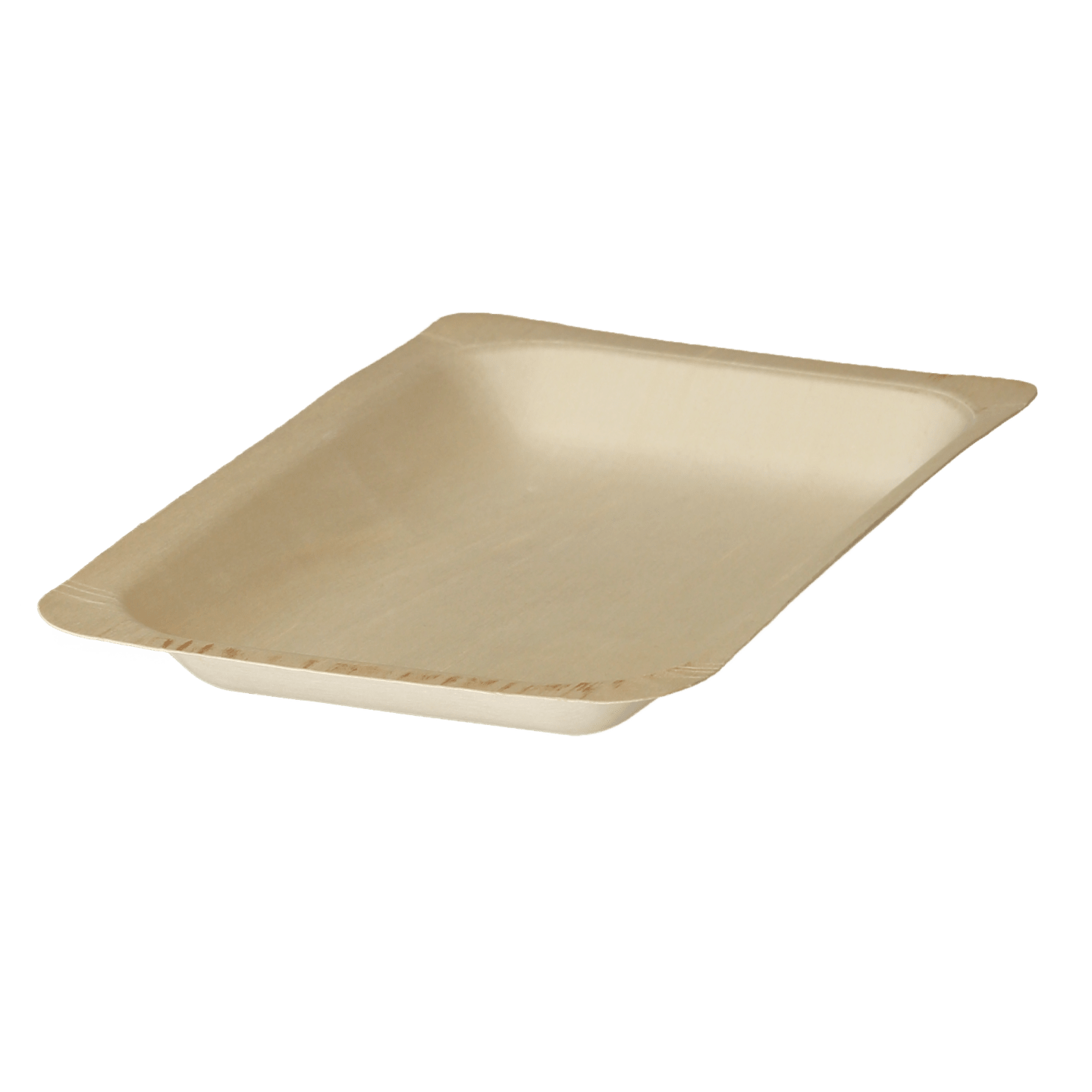 Tallrik trä 20x13cm 375st